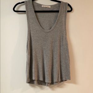 Free People We The Free Gray Tank Size S